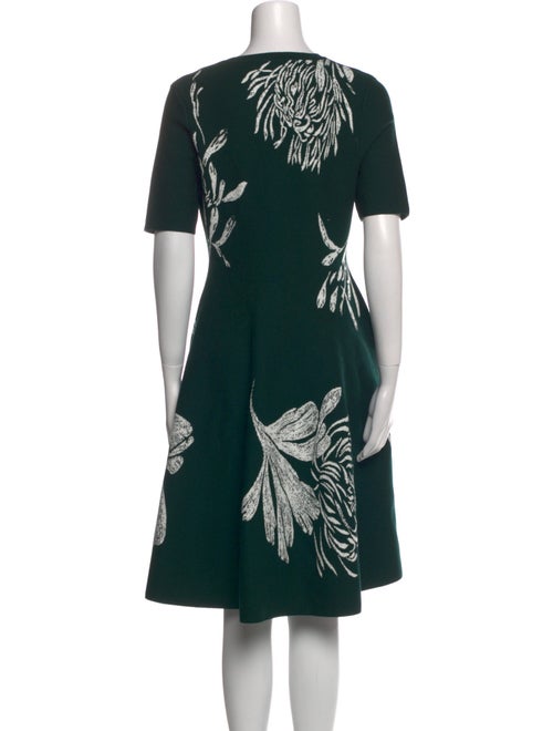 Jason Wu Collection Floral Print Knee-Length Dress