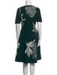 Jason Wu Collection Floral Print Knee-Length Dress