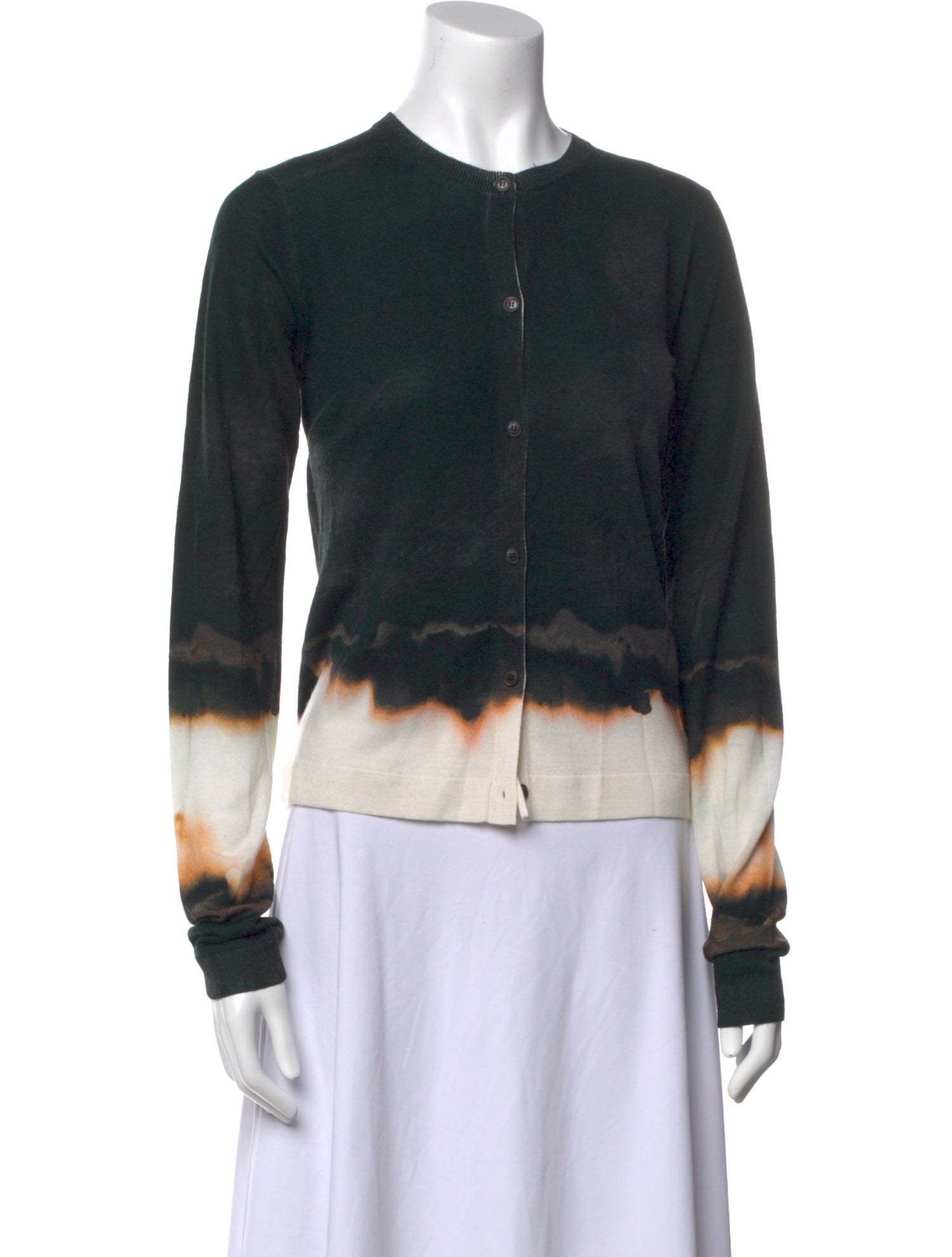 Jason Wu Collection Merino Wool Printed Sweater w/ Tags