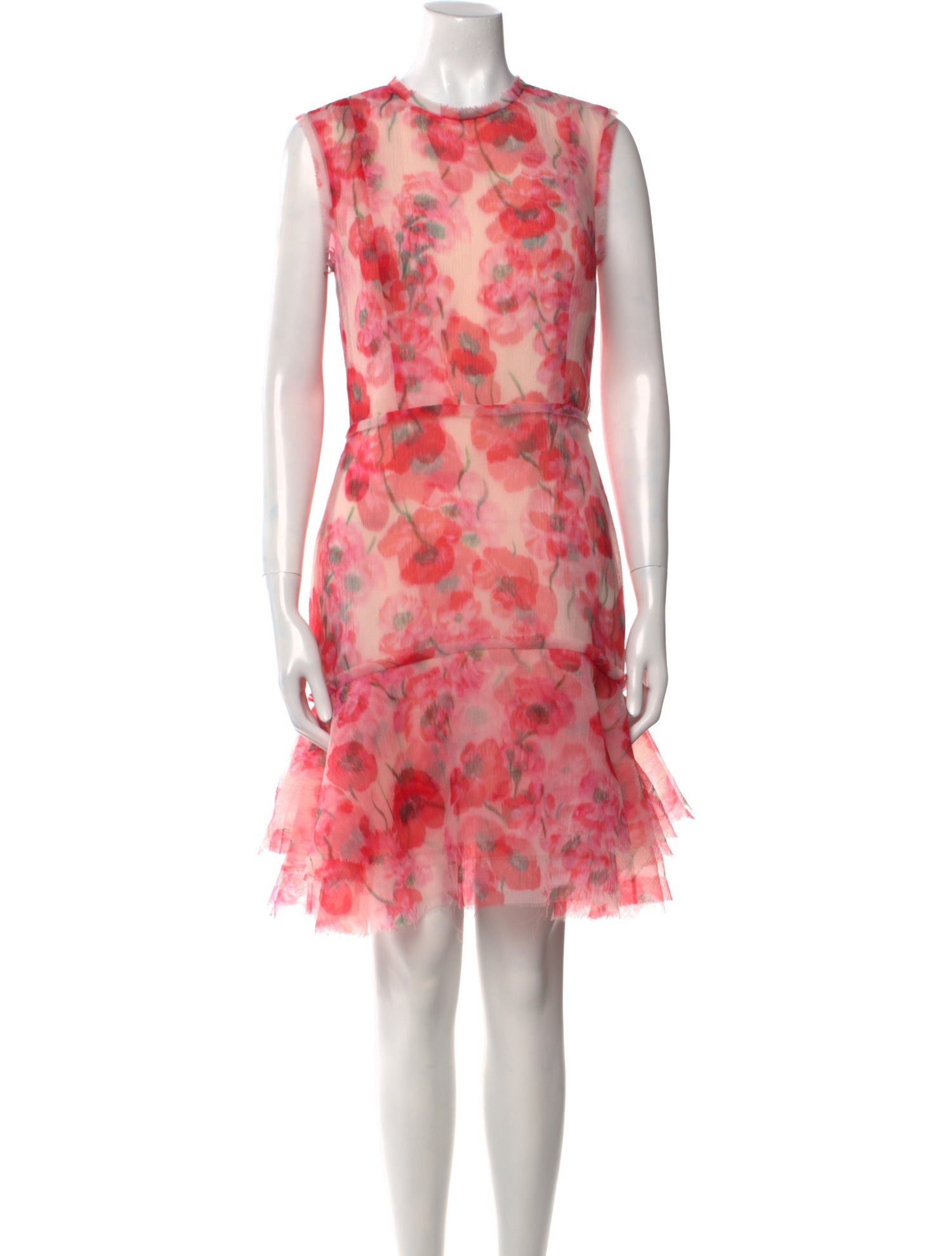 Jason Wu Collection Printed Knee-Length Dress