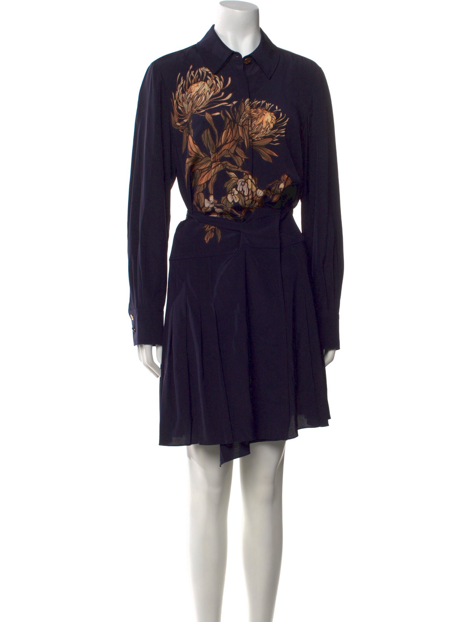 Jason Wu Collection Silk Knee-Length Dress