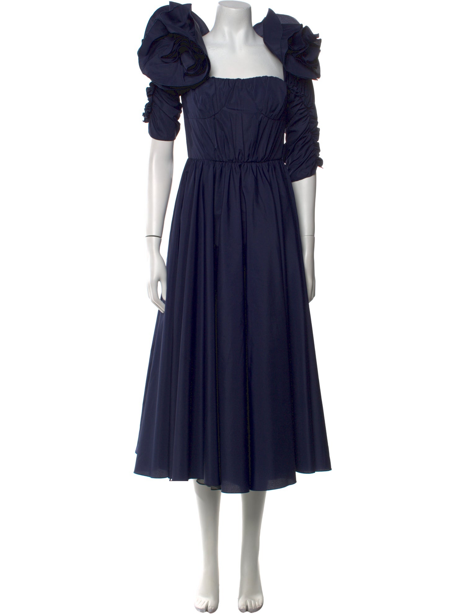 Jason Wu Collection Square Neckline Long Dress