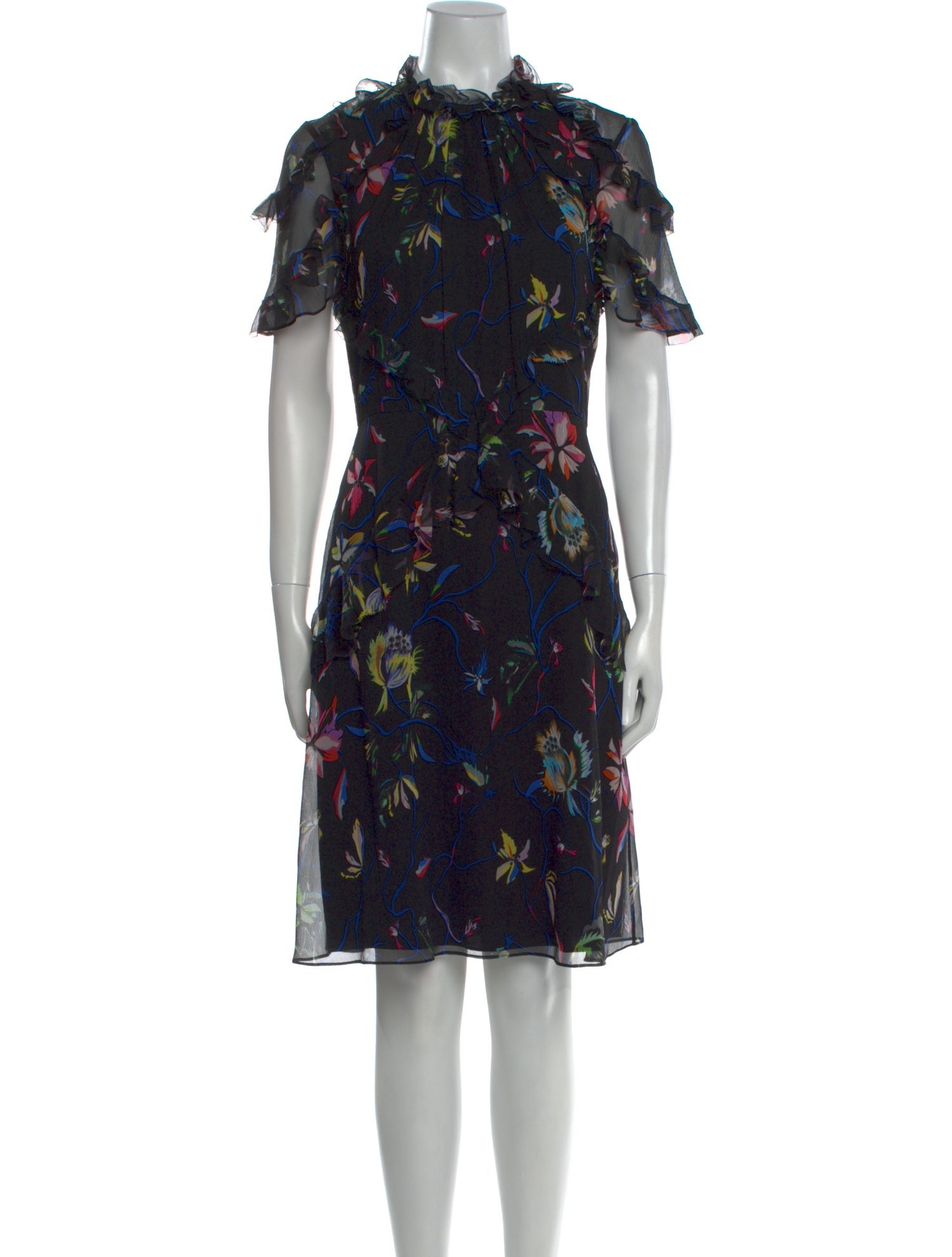 Jason Wu Collection Silk Knee-Length Dress
