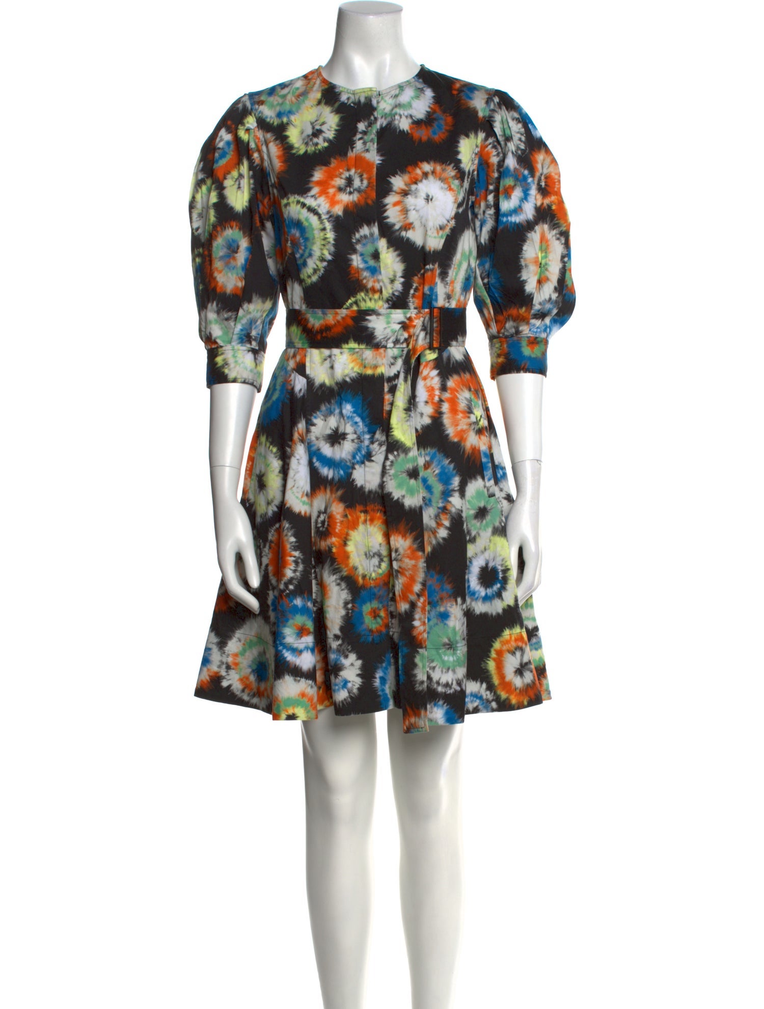 Jason Wu Collection Tie-Dye Print Mini Dress