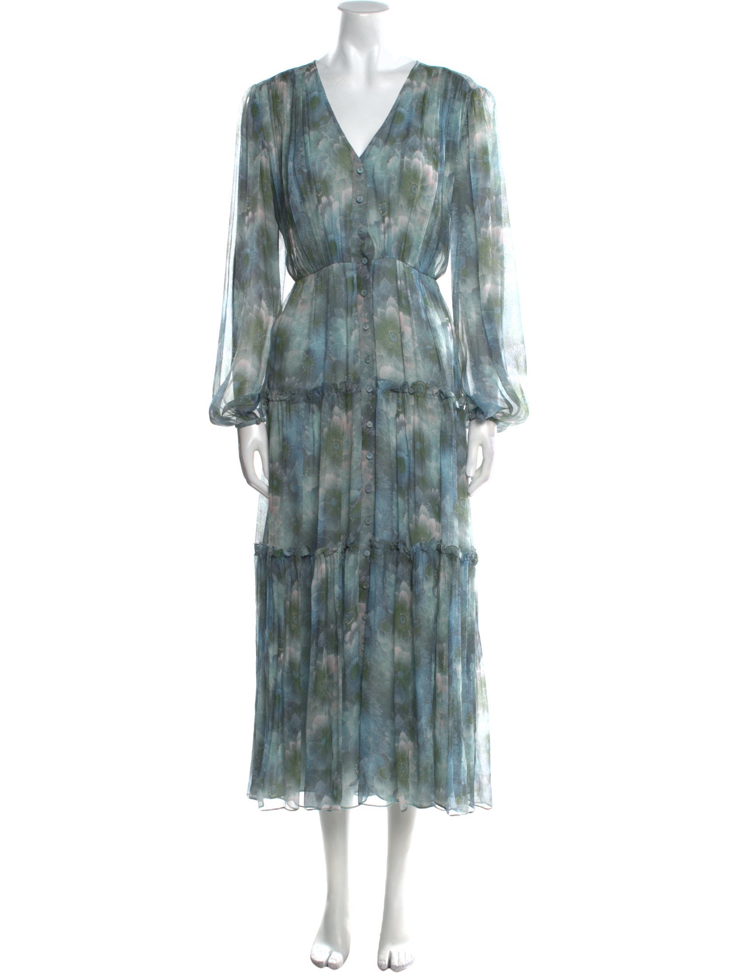 Jason Wu Collection Silk Long Dress