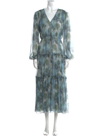 Jason Wu Collection Silk Long Dress