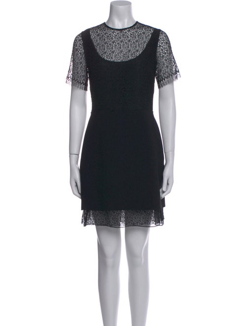Jason Wu Collection Crew Neck Mini Dress