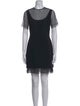 Jason Wu Collection Crew Neck Mini Dress