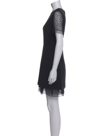 Jason Wu Collection Crew Neck Mini Dress