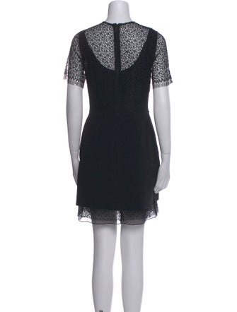Jason Wu Collection Crew Neck Mini Dress