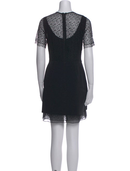 Jason Wu Collection Crew Neck Mini Dress