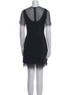 Jason Wu Collection Crew Neck Mini Dress