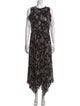 Jason Wu Collection Printed Long Dress