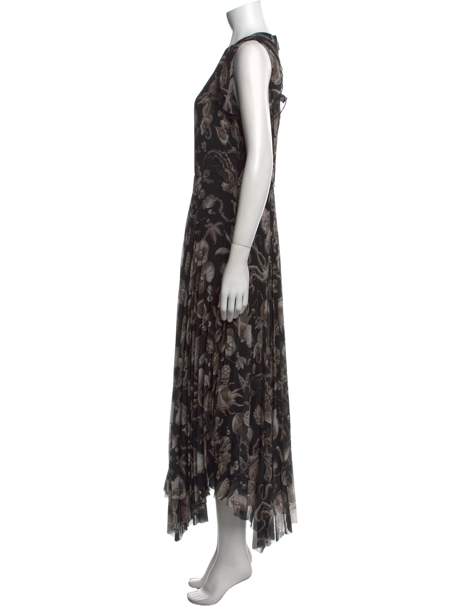 Jason Wu Collection Printed Long Dress
