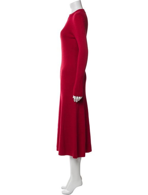 Jason Wu Collection Crew Neck Midi Length Dress