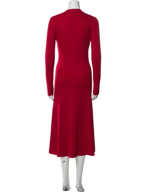 Jason Wu Collection Crew Neck Midi Length Dress