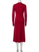 Jason Wu Collection Crew Neck Midi Length Dress