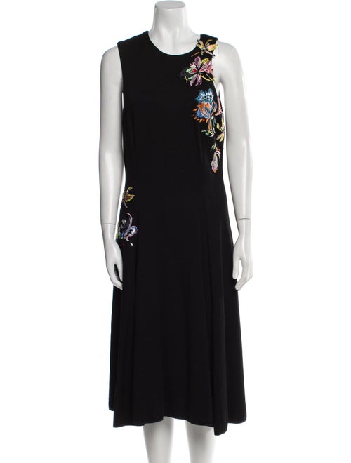 Jason Wu Collection Printed Midi Length Dress