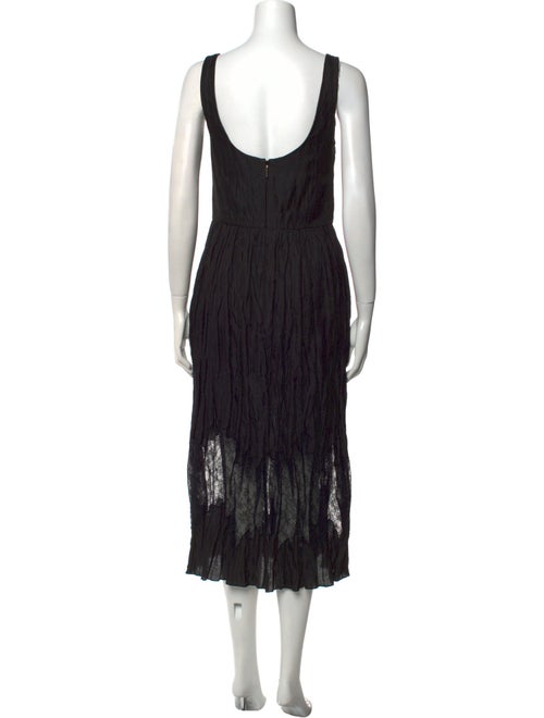 Jason Wu Collection Scoop Neck Midi Length Dress