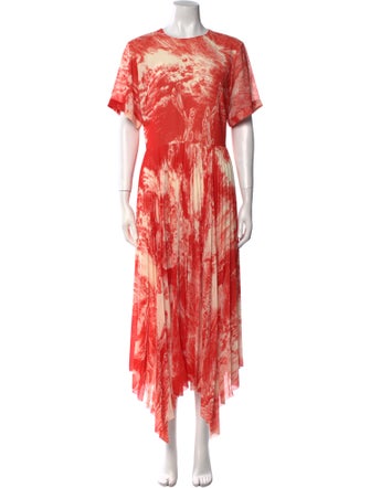 Jason Wu Collection Printed Long Dress