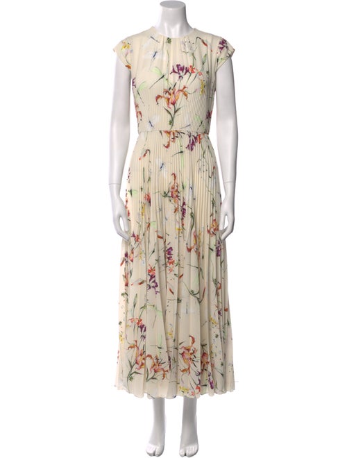Jason Wu Collection Floral Print Long Dress