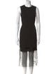Jason Wu Collection Crew Neck Midi Length Dress