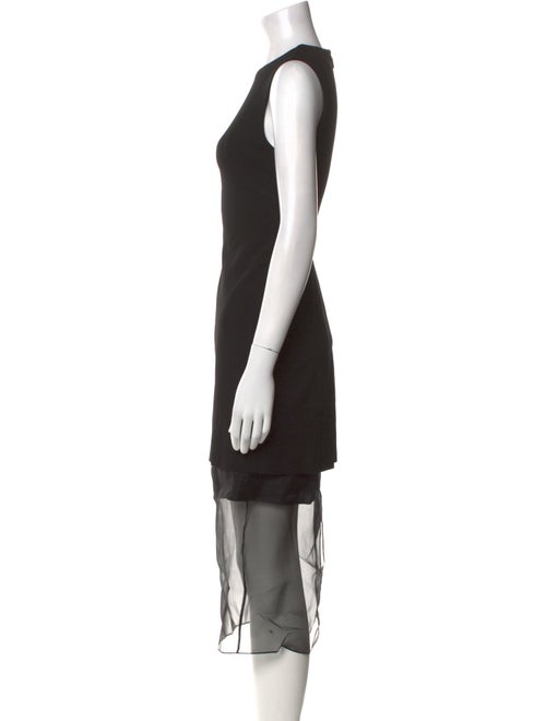 Jason Wu Collection Crew Neck Midi Length Dress