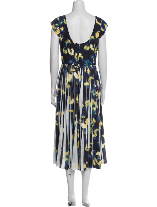 Jason Wu Collection Printed Midi Length Dress