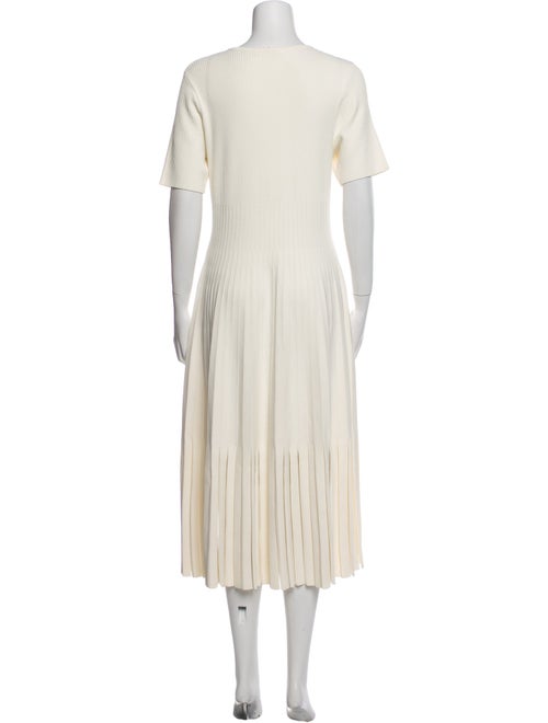 Jason Wu Collection Scoop Neck Midi Length Dress