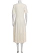 Jason Wu Collection Scoop Neck Midi Length Dress