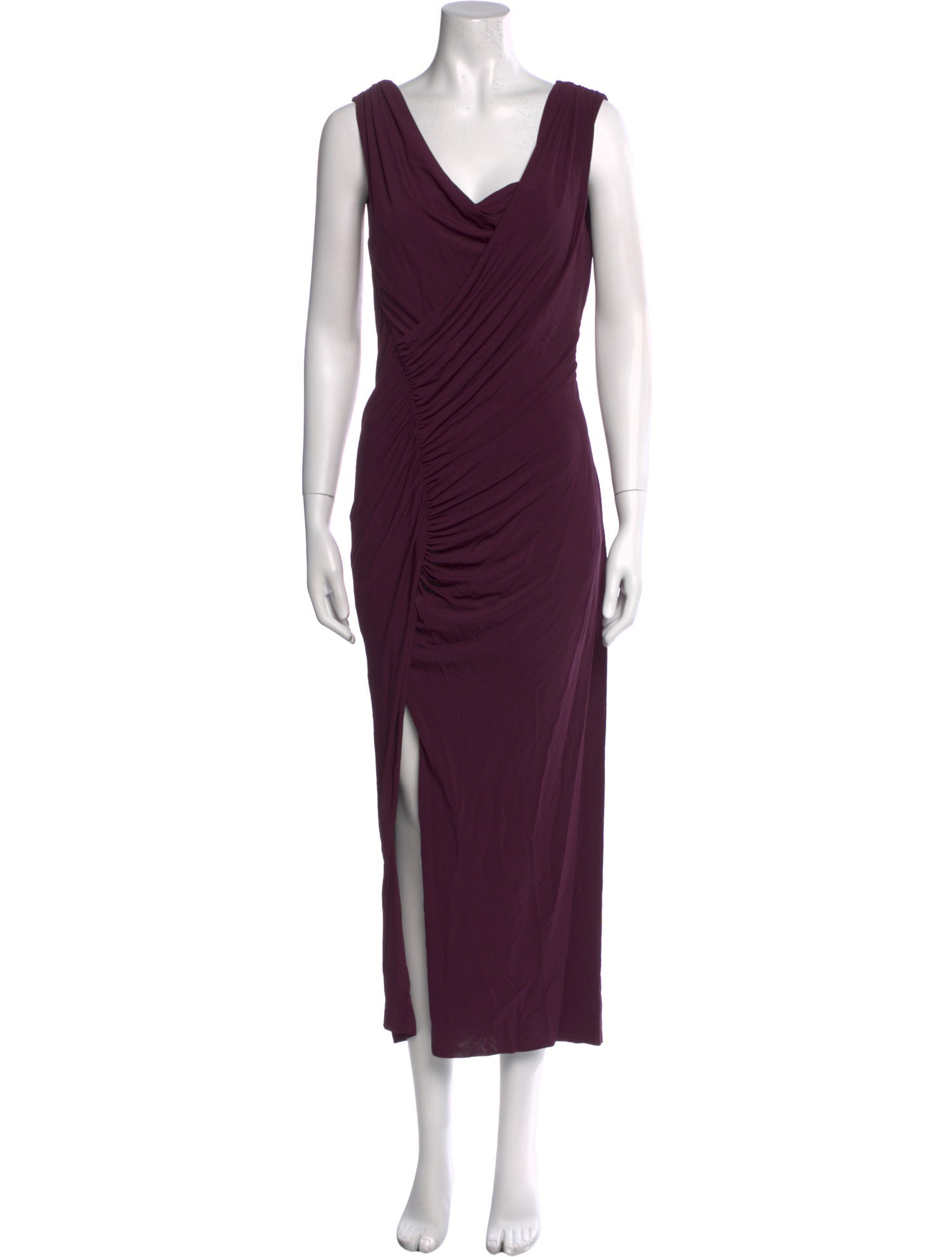 Jason Wu Collection Cowl Neck Midi Length Dress