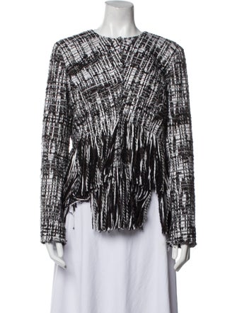 Jason Wu Collection Tweed Pattern Jacket