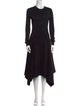 Jason Wu Collection Crew Neck Long Dress