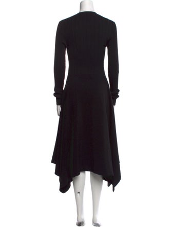 Jason Wu Collection Crew Neck Long Dress