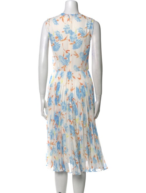 Jason Wu Collection Floral Print Midi Length Dress