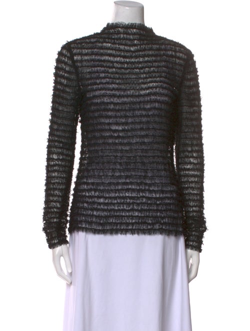 Jason Wu Collection Mock Neck Long Sleeve Top