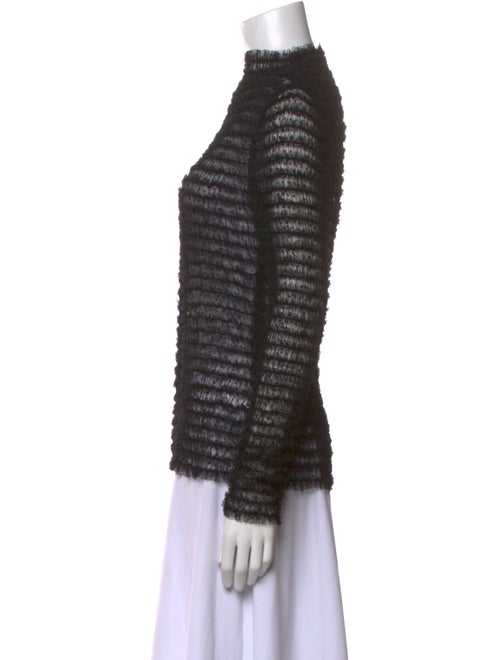 Jason Wu Collection Mock Neck Long Sleeve Top
