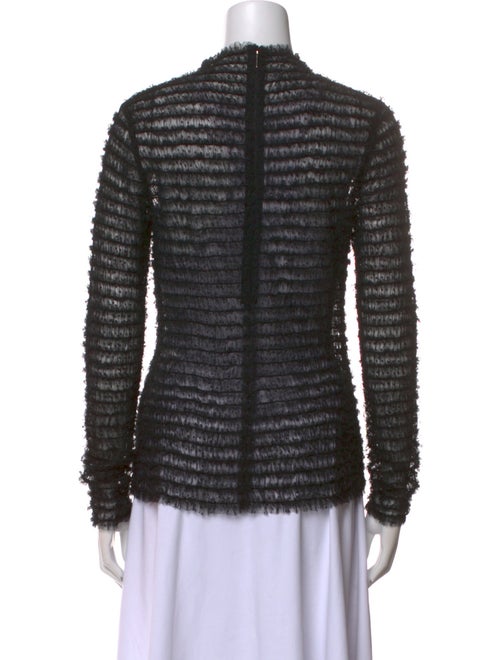 Jason Wu Collection Mock Neck Long Sleeve Top