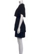 Jason Wu Collection Crew Neck Mini Dress