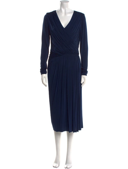 Jason Wu Collection V-Neck Midi Length Dress