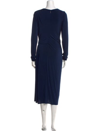 Jason Wu Collection V-Neck Midi Length Dress