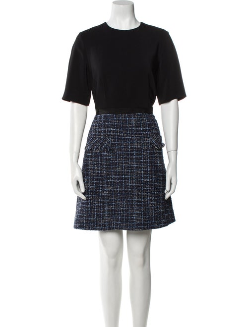 Jason Wu Collection Crew Neck Mini Dress