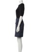 Jason Wu Collection Crew Neck Mini Dress