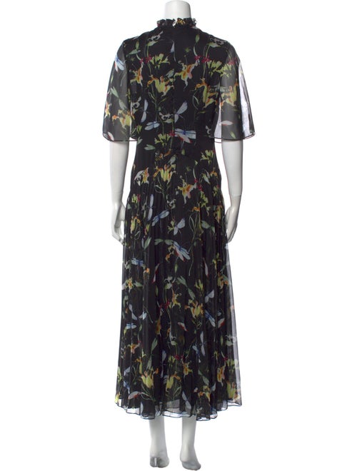 Jason Wu Collection Floral Print Long Dress