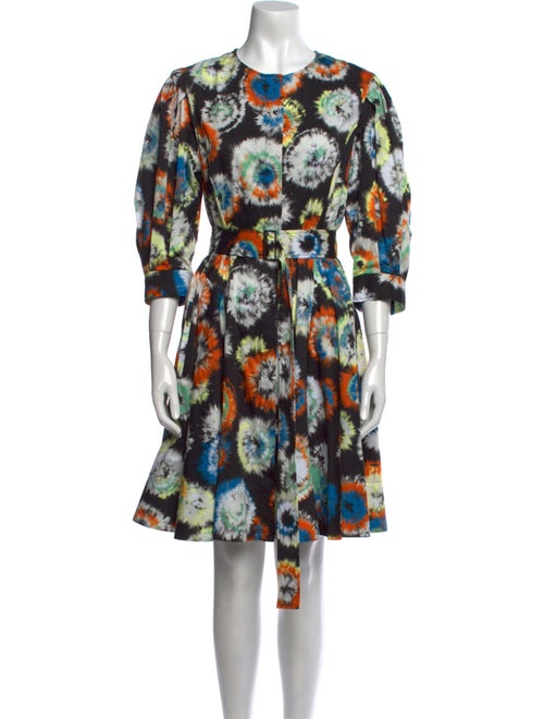 Jason Wu Collection Printed Knee-Length Dress