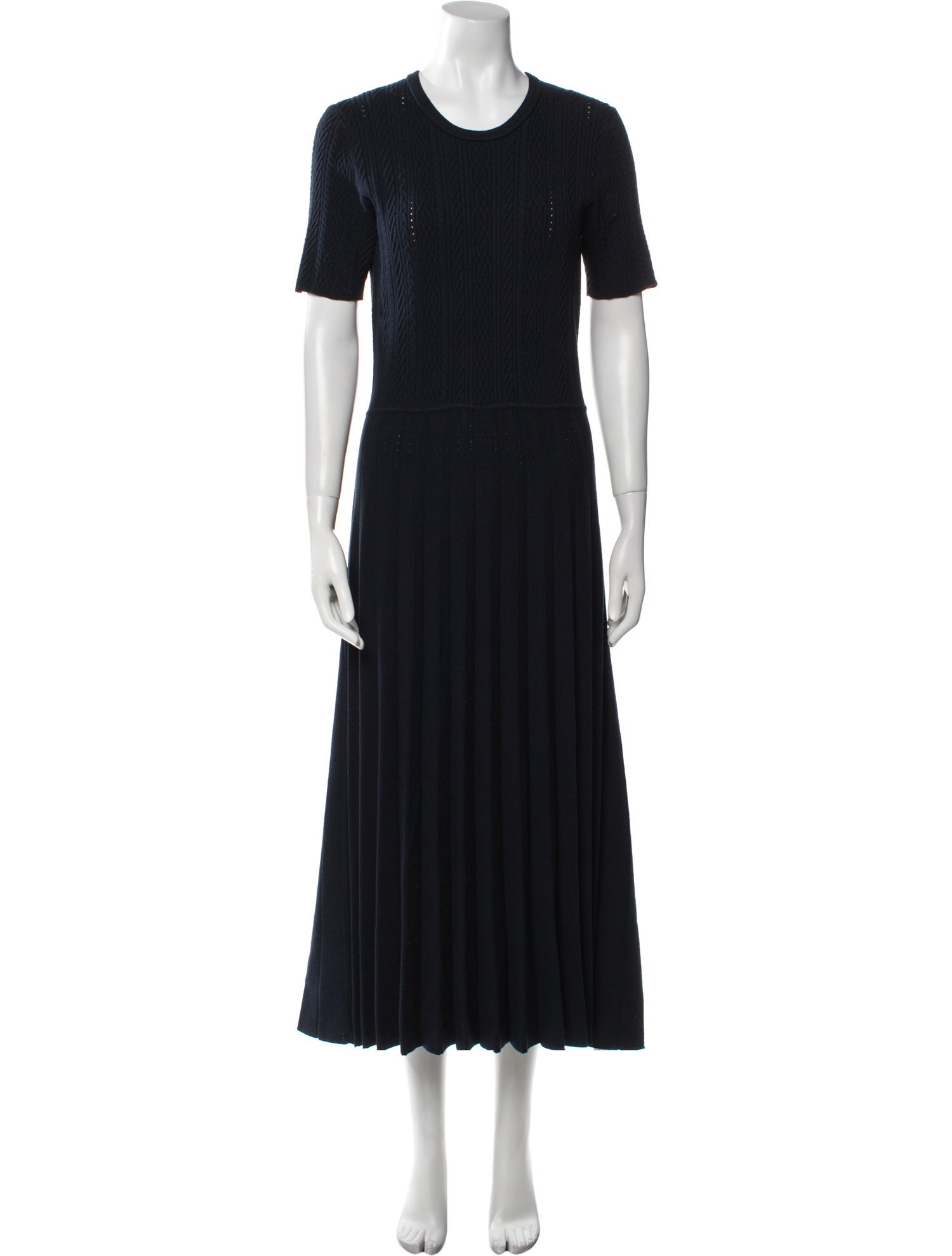 Jason Wu Collection Crew Neck Long Dress