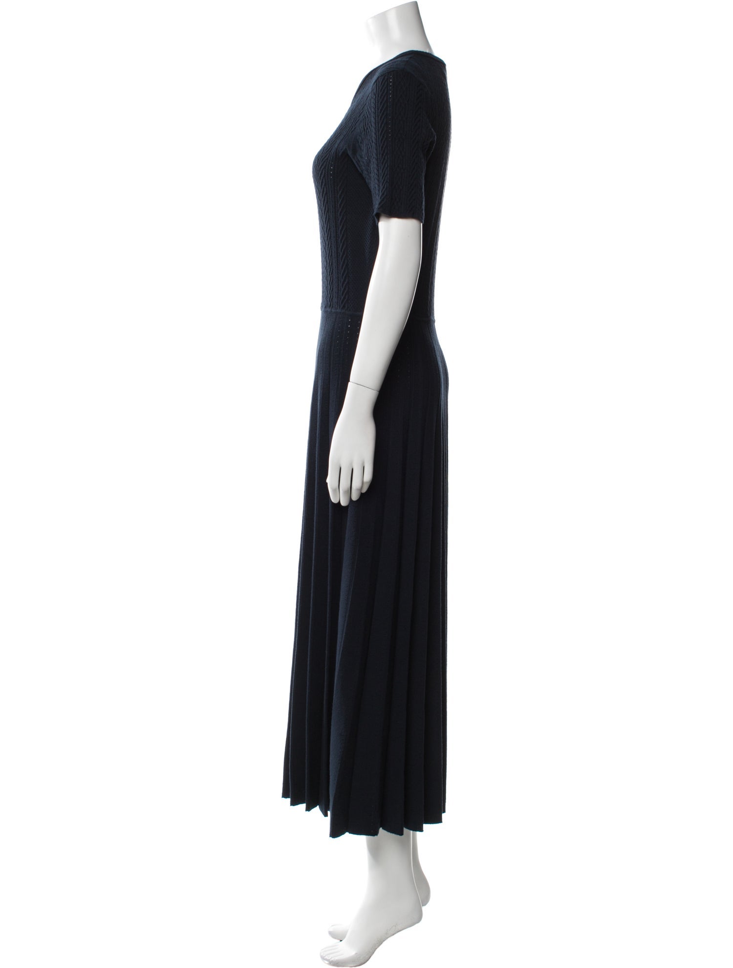 Jason Wu Collection Crew Neck Long Dress
