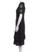Jason Wu Collection Silk Midi Length Dress