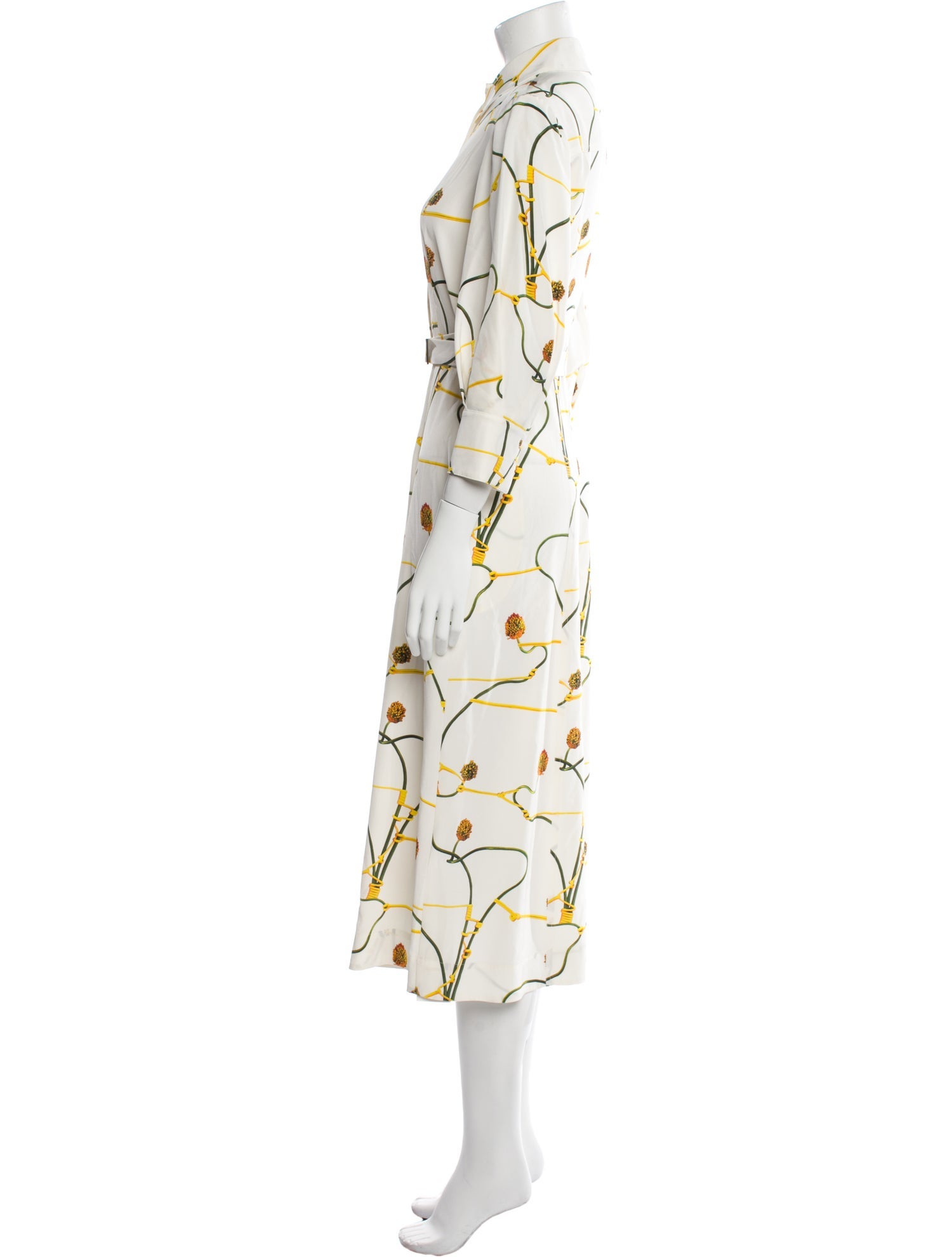 Jason Wu Collection Silk Long Dress