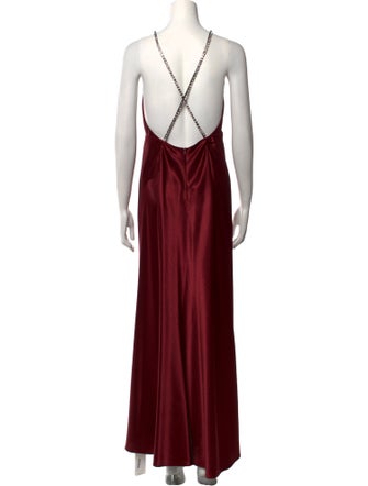 Jason Wu Collection V-Neck Long Dress